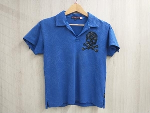 DANCE WITH DRAGON lady's Golf wear total pattern polo-shirt short sleeves 2