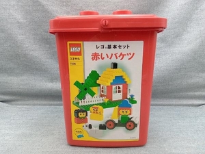 【1円スタート】ジャンク レゴ LEGO 7336 基本背赤いバケツ(▲■11-06-02)