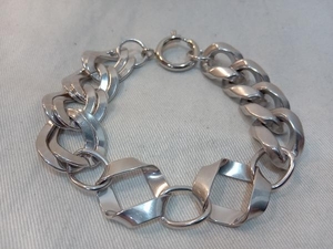 6:4 brass Silver Chain Bracelet 参考価格¥21,780 ブラス シルバー ブレスレット 真鍮ブレス 箱付属 店舗受取可