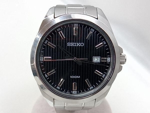 ジャンク 【SEIKO】 セイコー 6N42-00H0 時計 腕時計 クォーツ 電池交換済 メンズ 中古