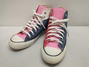 CONVERSE×FACETASM 1CK927 スニーカー ハイカットスニーカー キャンバス メンズ 25.5cm US7 ネイビー×レッド×ピンク