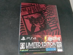 マイクロファイバークロス無し。 PS4 英雄伝説 黎の軌跡 -CRIMSON SiN- Limited Edition