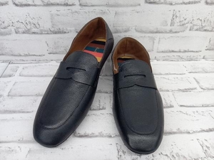 PAUL SMITH ポール・スミス SS-23 SALESMAN SHOE M1S-PIE01-KLEA 79 メンズ ローファー サイズ UK 8 ブラック 店舗受取可