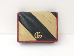 GUCCI グッチ GGマーモント 二つ折り 財布 573811・203887