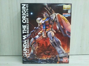 【内袋未開封】プラモデル バンダイ 1/100 RX-78-02 ガンダム MG 「機動戦士ガンダム THE ORIGIN」 未組立