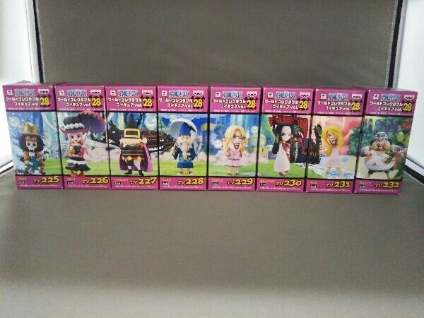 ワンピース ワールドコレクタブルフィギュアvol.28 全8種セット