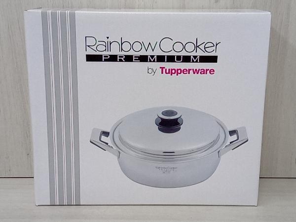 柔らかな質感の Tupperware レインボークッカー 26㎝深鍋 未使用 調理