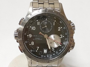 【ジャンク・非可動品】 HAMILTON ハミルトン KHAKI カーキ H776120 クォーツ 腕時計