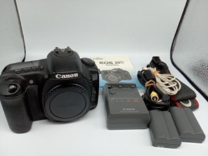 ジャンク Canon EOS 20D デジタル一眼レフカメラ 本体 アクセサリー付き