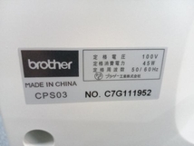 【1円スタート】brother R1 CPS03 ミシン(▲■26-08-07)_画像3