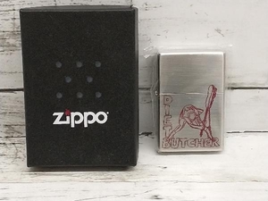 美品 zippo(ジッポー) MARLBORO × DIET BUTCHER SLIM SKIN 2016年 箱有り