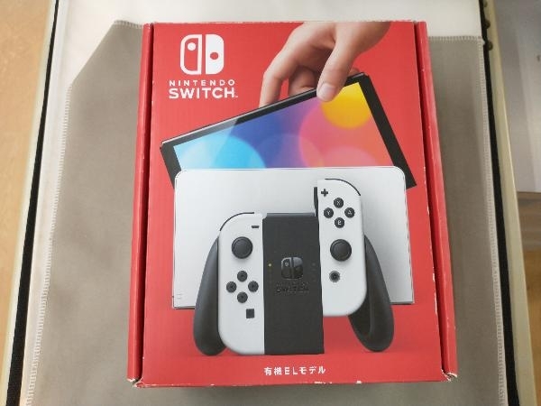 未使用Nintendo Switch (有機ELモデル) Joy-Con(L)/(R) ホワイト③ 