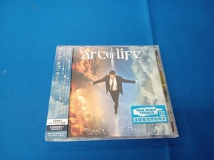 帯がケースに貼りついています。アーク・オブ・ライフ CD ドント・ルック・ダウン