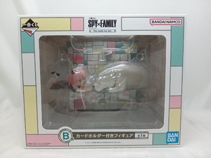 未開封品 B賞 アーニャ&ボンド カードホルダー付きフィギュア 一番くじ SPY×FAMILY -You made my day- SPY×FAMILY