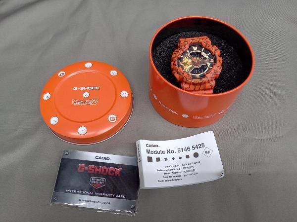 カシオ G-SHOCK ドラゴンボールZ コラボレーションモデル GA-110JDB