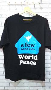 A FEW GOOD KIDS 半袖Tシャツ ブラック Ｍサイズ