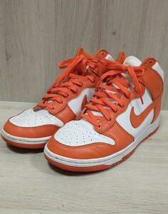 NIKE DUNK HI RETRO ナイキ ダンク ハイ レトロ スニーカー 28.0cm DD1399-101 オレンジ メンズ