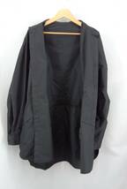 ★ FUMITO GANRYU フミト ガンリュウ M-51 shirt jacket - FU8-BL-05 サイズS ブラック 通年_画像2