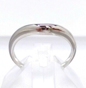 [ new goods finishing settled ] BVLGARI BVLGARY Pt950 ring approximately 8 number 3.0g