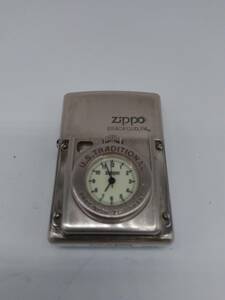 Zippo　ジッポ　使用済　時計動作未確認　1998年　時計付きライター　U.S.TRADITIONAL