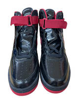 ジャンク 【観賞用】NIKE AIR FORCE 1 HIGH ROSE GARDEN 624038-061 27.5cm US 9.5 EU 43 スニーカー BLACK VARSITY RED エアフォース_画像3