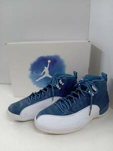 NIKE ナイキ AIR JORDAN 12 RETRO スニーカー インディゴ 27cm 130690-404