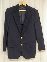 Brooks Brothers ブルックスブラザーズ テーラードジャケット スーツ ネイビー 紺 ウール100% 毛 日本製 メンズ [サイズ不明]_画像1