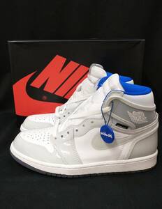 [箱付] NIKE AIR JORDAN 1 HIGH ZOOM R2T AJ1 RACER BLUE ジョーダン ズーム レーサー ブルー 26cm 白 青 クリア CK6637-104 店舗受取可