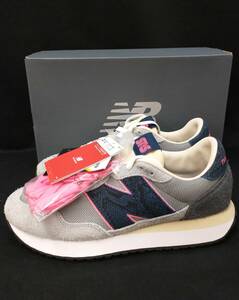 [タグ付・未使用] New Balance SNEAKERSNSTUFF 237 SNAKE ニューバランス コラボ スニーカー スネーク 26.5cm グレー MS237NS 店舗受取可