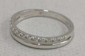 [ box attaching ]K18WG Vendome VENDOME ring ring 2.3g white gold 