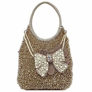  Anteprima handbag pink silver pearl white beautiful goods rhinestone pearl PVC fashion pearl 