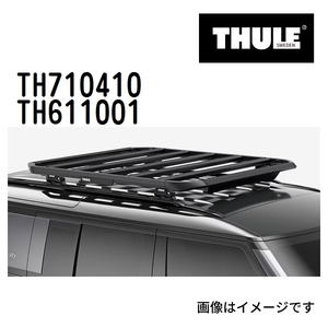 アルファロメオ 156 TH710410 611001 THULE ベースキャリア 送料無料