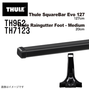 トヨタ ピクシスバン TH952 7123 THULE ベースキャリア 送料無料