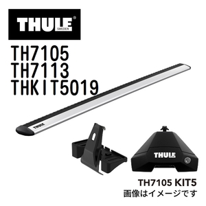 ルノー キャプチャー TH7105 7113 KIT5019 THULE ベースキャリア 送料無料