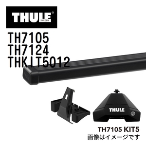 ランドローバー レンジローバーイヴォーク TH7105 7124 KIT5012 THULE ベースキャリア 送料無料