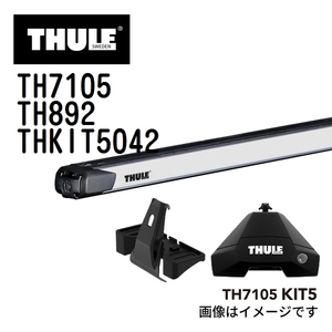 アウディ Q2 TH7105 892 KIT5042 THULE ベースキャリア 送料無料