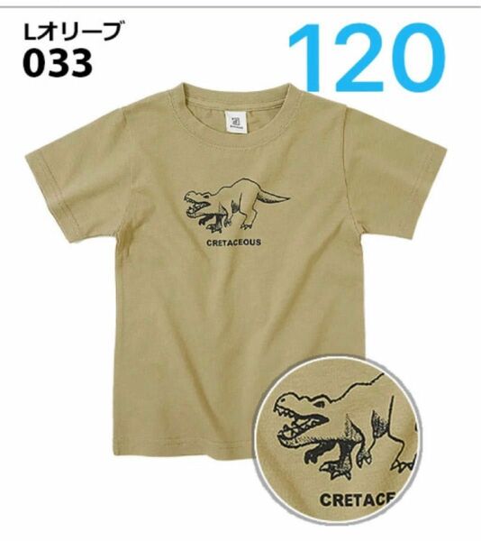 最終値下げ! ★新品★ 恐竜Tシャツ　120サイズ