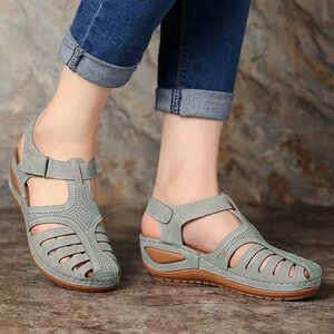  summer new arrival sandals lady's thickness bottom Wedge sole sport sandals sneakers sandals beach sandals ..... summer beautiful legs 22~27cm