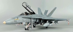 Art hand Auction 1/48 US Navy F/A-18D painted finished product, Plastic Models, aircraft, Finished Product