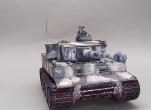 1/35 ドイツ 重戦車タイガーⅠ初期生産型（東部戦場）塗装済完成品 