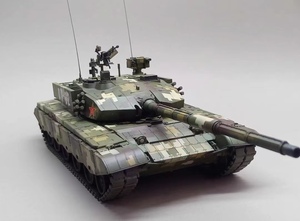 1/35 scale China land army 99B main battle tank painted final product 