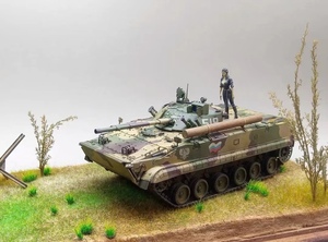 1/35スケール ロシア Bmp3 歩兵戦車 塗装済完成品