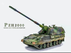 1/35 Germany army PZH2000 self-propelled artillery painted final product 