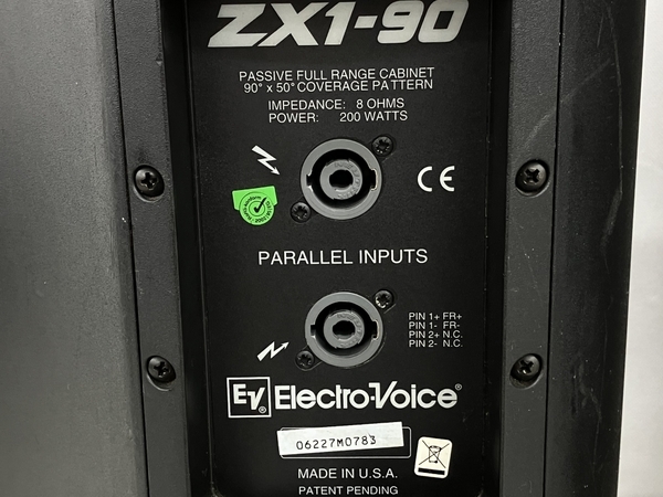 Electro-Voice ZX1-90B スピーカー ペア 音響機材 オーディオ 中古
