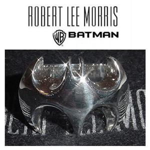 希少BATMANシルバーリング Robert Lee Morris新品(ショップ限定)USA正規品ロバート・リー・モーリスSilver.925バットマン指輪DCコミックRLM