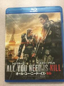 Blu-ray 中古 ディスク　外国映画　★ トム・クルーズ　オール・ユー・ニード・イズ・キル　キズなし　★ 送料　230円から