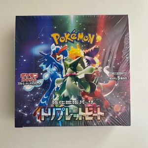 ポケモンカードゲーム 拡張パック　　　　　　　　　トリプルレットビート　シュリンク付き1BOX