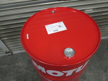 モチュール 旧デザイン　中古　空ドラム缶 200Ｌ 中身無 空缶 motul Motul / インテリア BBQ キャンプ アウトドア ストーブ 椅子 テーブル_画像3