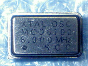 SCC クリスタルオシレーター CRYSTAL OSC MCO8100 8.000MHz