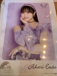 【遠藤彩加里・21】コレクションピンナップポスター ピンポス Hello! Project 2023 Summer CITY CIRCUIT